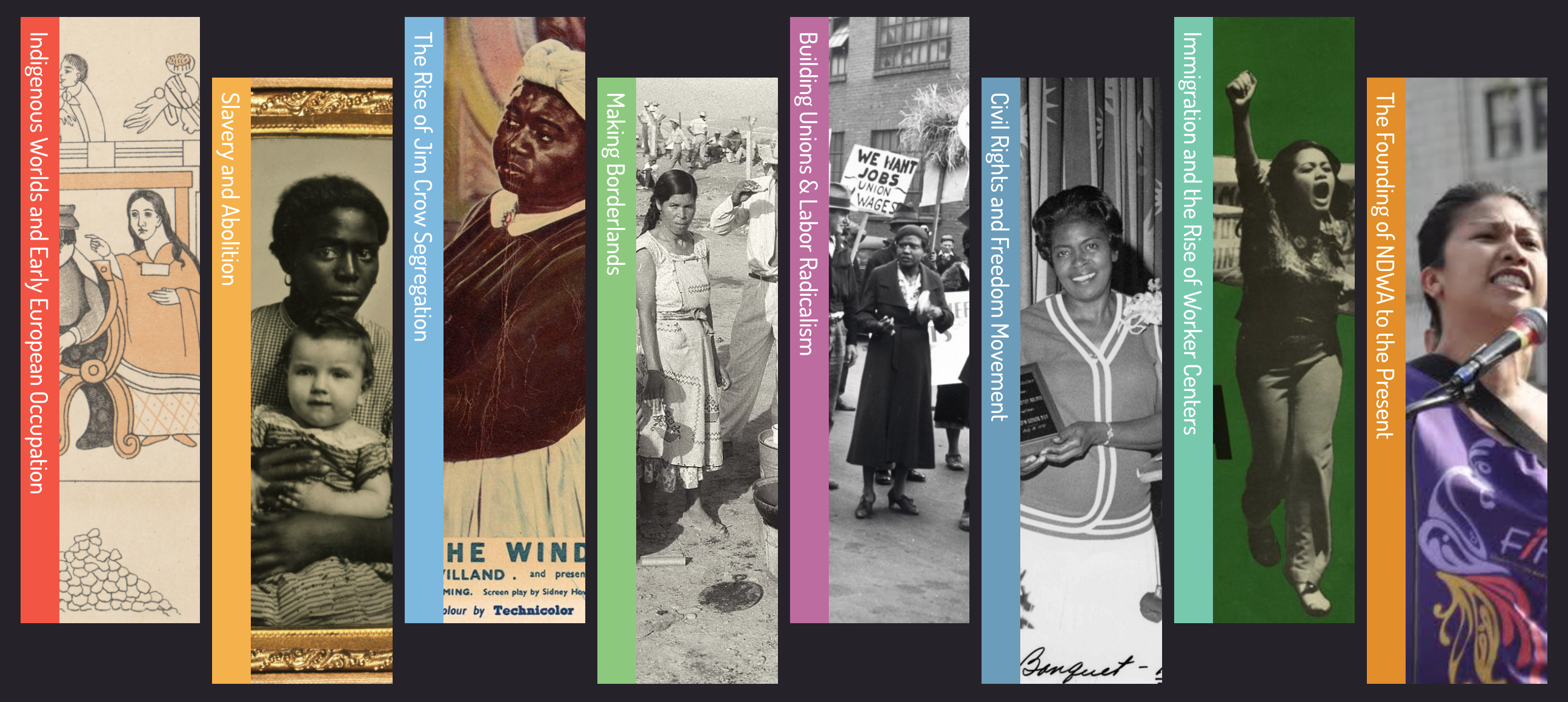 Interactive timeline about Domestic Worker History